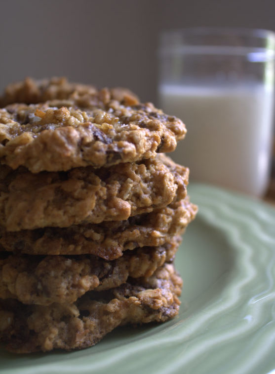 Oatmeal Coconut Chocolate Chunk Cookies