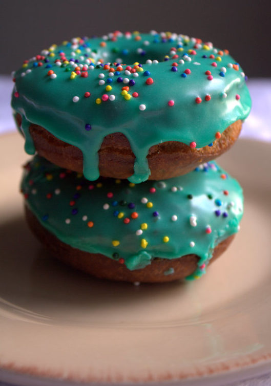 birthday cake doughnuts