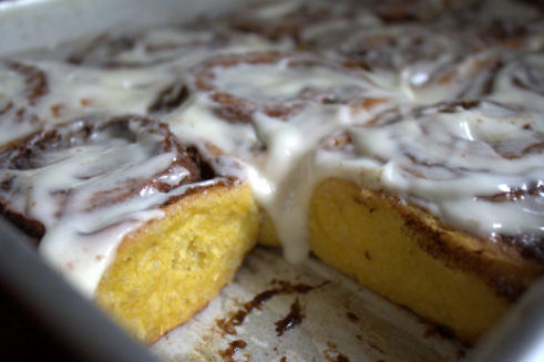 sweet potato cinnamon rolls