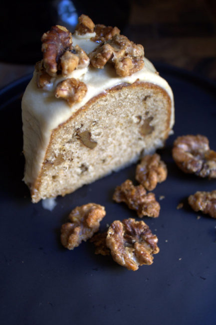 walnut spice bundt cake