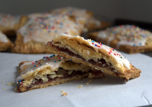 Homemade Raspberry Pop Tarts