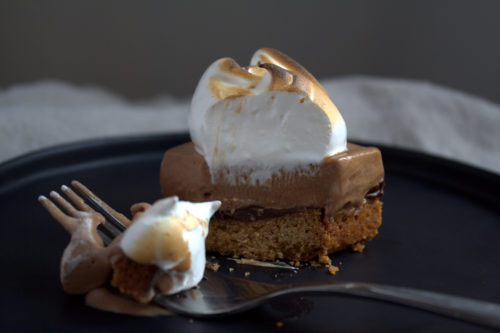 Chocolate Mousse S'mores